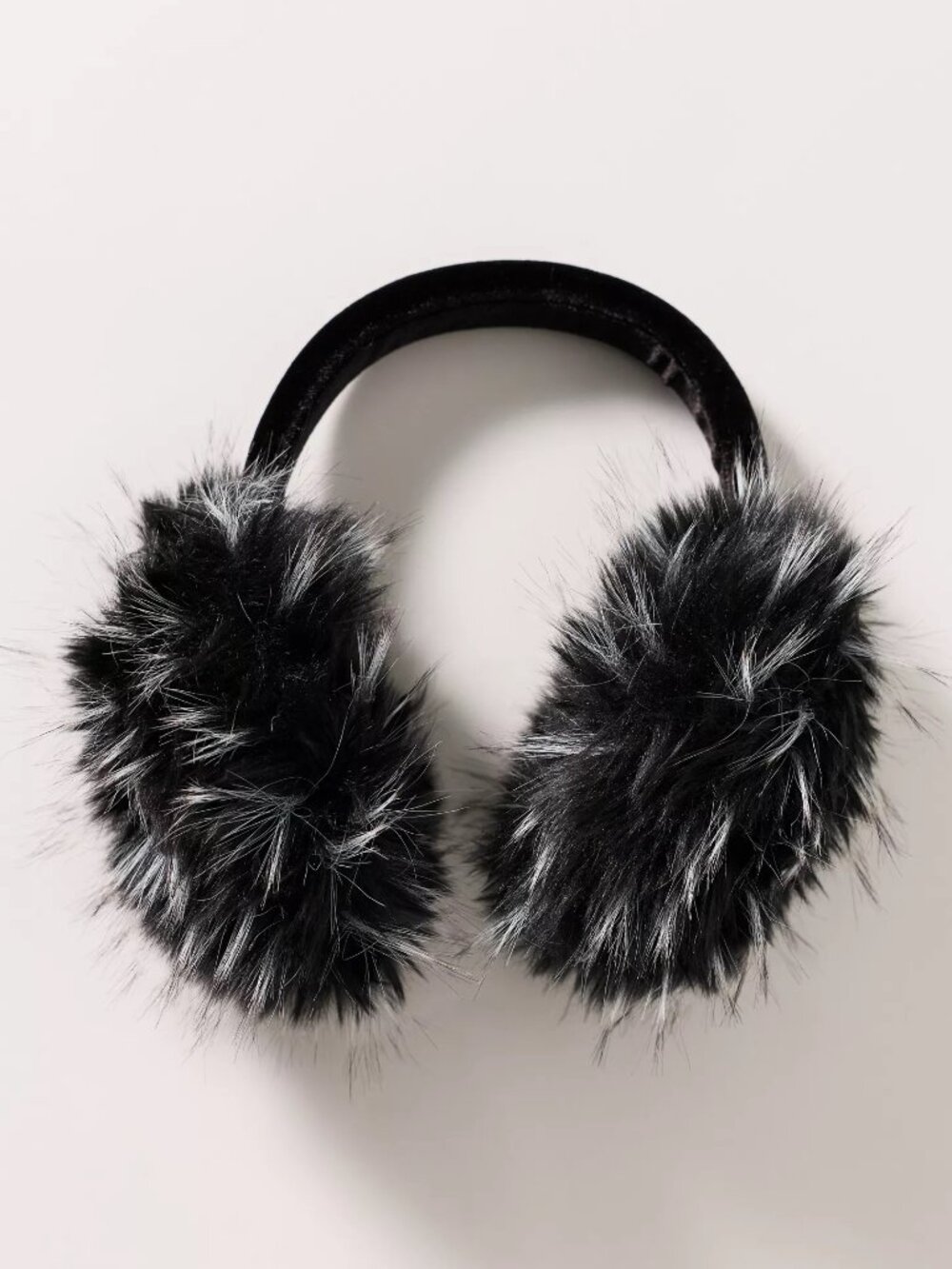 NWT Anthropologie Violet & Brooks Faux Fur Earmuffs Black